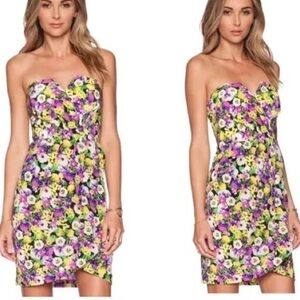 Yumi Kim Date Night Dress in Gardenia Print Size XS NIB